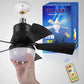 ⏳מבצע יום אחרון LED SmartBreez™ 40W – 20.5 אינץ', שקט במיוחד עם שלט רחוק 🎯 | E27 + מתאם B22 חינם 🔌 | לחדר שינה 😴, מטבח 👩‍🍳 ומוסך 🛠️ – מוכן לשימוש בבריטניה!