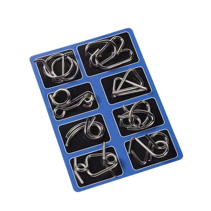 🔥צעצועים חינוכיים ואינטלקטואליים IQ Toys, חידות מתכת