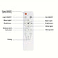 ⏳מבצע יום אחרון LED SmartBreez™ 40W – 20.5 אינץ', שקט במיוחד עם שלט רחוק 🎯 | E27 + מתאם B22 חינם 🔌 | לחדר שינה 😴, מטבח 👩‍🍳 ומוסך 🛠️ – מוכן לשימוש בבריטניה!