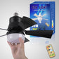 ⏳מבצע יום אחרון LED SmartBreez™ 40W – 20.5 אינץ', שקט במיוחד עם שלט רחוק 🎯 | E27 + מתאם B22 חינם 🔌 | לחדר שינה 😴, מטבח 👩‍🍳 ומוסך 🛠️ – מוכן לשימוש בבריטניה!