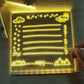 ⏳🎨 לוח ציור LED זוהר לילדים