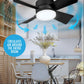 ⏳מבצע יום אחרון LED SmartBreez™ 40W – 20.5 אינץ', שקט במיוחד עם שלט רחוק 🎯 | E27 + מתאם B22 חינם 🔌 | לחדר שינה 😴, מטבח 👩‍🍳 ומוסך 🛠️ – מוכן לשימוש בבריטניה!