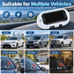 🚨 50% הנחה 🚗 נורת LED סולארית קומפקטית מהבהבת נגד גניבה