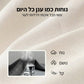 מכנסיים לנשים עם מותניים אלסטיות, מבד כותנה ופשתן, בגזרה רחבה