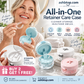 🦷🧳 All-in-One Retainer Storage Case — Soaking Compartment, Built-in Mirror & Cleaning Tools