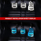 🚗 ערכת דוושות מונעות החלקה לרכב – גומי, התאמה אוניברסלית, התקנה קלה. מגבירה בטיחות בכביש! ✨🔧