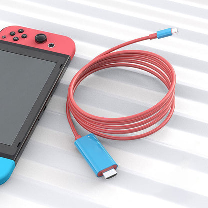 🔥 מִבְצָע חָם 🔥 כבל מתאם USB-C ל-HDMI עבור Switch