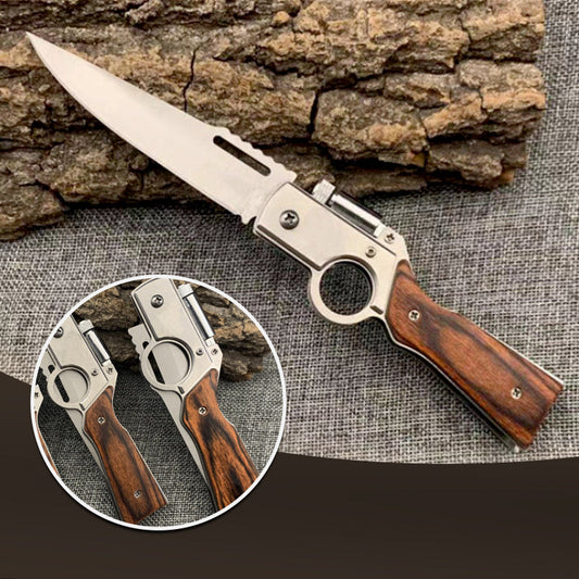 סכין מתקפלת ניידת מנירוסטה חיצונית🗡️