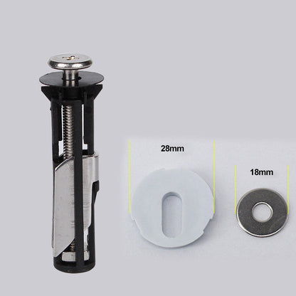 ערכת ברגים לחיזוק מושב אסלה כבדה