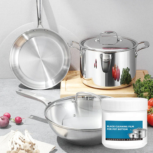 משחת ניקוי עוצמתית לפיח שרוף לכלי בישול