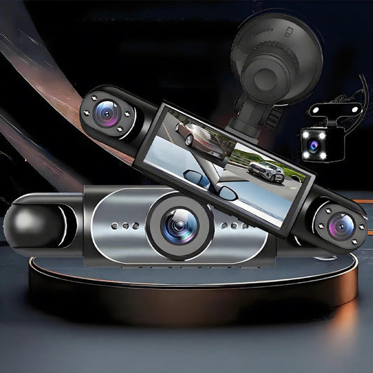 מצלמת רכב עם ראיית לילה ושמירה על החניה 24 שעות