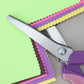 ✂️ מספריים רב-תכליתיים עם שיניים משוננים – חיתוך זיגזג לבד, נייר ועור