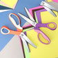 ✂️ מספריים רב-תכליתיים עם שיניים משוננים – חיתוך זיגזג לבד, נייר ועור