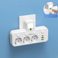 ⏰ מפצל חשמל חכם עם יציאות USB
