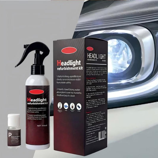 רכב פנס ניקוי ושיקום סוכן - מסיר סריטות, אולטרה סגול הגנה אנטי מצהיב