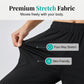 👖 50% הנחה עכשיו! ⏳ מכנסי קפרי גמישים לייבוש מהיר לנשים - קלים, נושמים ומושלמים לנסיעות, יוגה או ללבישה יומיומית ✨
