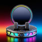 📱 מעמד טלפון RGB לרכב ✅ היאחזות אוטומטית וטעינה אלחוטית | ניהול ביד אחת בטוח 🚗
