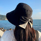 👒מבצע קיץ לוהט☀️כובע נשים עם קשת ושוליים רחבים להגנה מפני השמש
