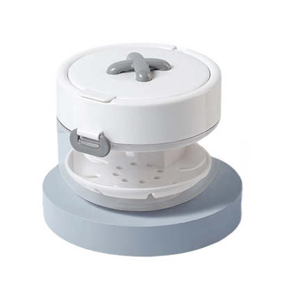 🦷🧳 All-in-One Retainer Storage Case — Soaking Compartment, Built-in Mirror & Cleaning Tools