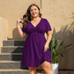 👗 50% הנחה עכשיו! 🌸 שמלה אלגנטית עם צווארון V, חזית טוויסט וכיסים – מותן מחמיאה, נושמת וזורמת – מושלמת לעבודה, חתונות או דייטים – שיקית ופונקציונלית 💃
