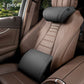 🚗 סט כרית ראש וכרית גב ארגונומית למושבי רכב