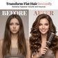 💇 מברשת שיער עגולה מקצועית להוספת נפח – גוף מאוורר, אחיזה ארגונומית ותוצאות כמו במספרה ✨