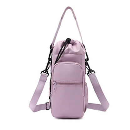 🚶Water Bottle Carrier Bag with Phone Pockets