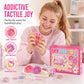 ⏳Time-Limited Special⏰DIY Squishy Toy Kit‑Cat‑Paw Fried Ice Handmade Squeeze Toy Set, Tactile Jelly Rebound Craft Kit, Fun Stress‑Relief DIY Toy for Kids Age 6+