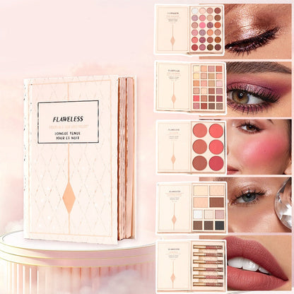 💄 פלטת איפור רב־תכליתית בצורת ספר – 48 גוונים