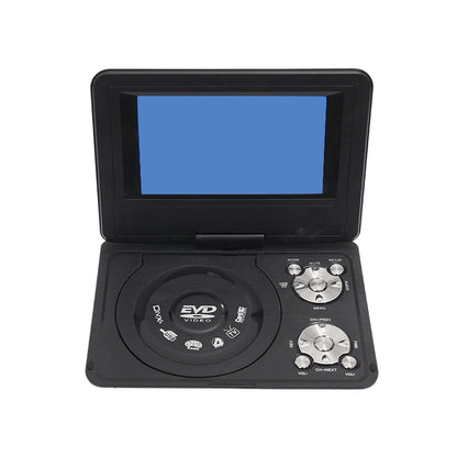 ✨ נגן DVD/EVD נייד בגודל 7.8 אינץ׳ עם מסך מסתובב ופונקציית משחקים 🎮