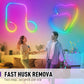 תאורת חבל LED גמישה בצבעי RGB עם שליטה חכמה מרחוק